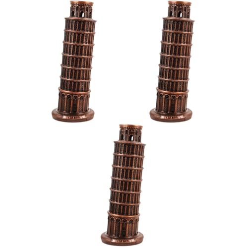 Toddmomy 3 Stück Leaning Tower of Pisa Statue Metallisches Architekturmodell Dekorative Tischskulptur für Zuhause und Büro Retro Design für Garten und Buchhandlung Toddmomy 3 Stück Leaning Tower of Pisa Statue Metallisches Architekturmodell Dekorative Tischskulptur für Zuhause und Büro Retro Design für Garten und Buchhandlung von Toddmomy