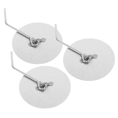 Toddmomy 3 Stück Metallfeuerstelle Abdeckung Teilig Hitzebeständig Feuerlöscher Deckel mit Langem Griff für Rauchfreie Feuerschale Outdoor Feuerstelle Schutz und Schnelles Löschen Toddmomy 3 Stück Metallfeuerstelle Abdeckung Teilig Hitzebeständig Feuerlöscher Deckel mit Langem Griff für Rauchfreie Feuerschale Outdoor Feuerstelle Schutz und Schnelles Löschen von Toddmomy