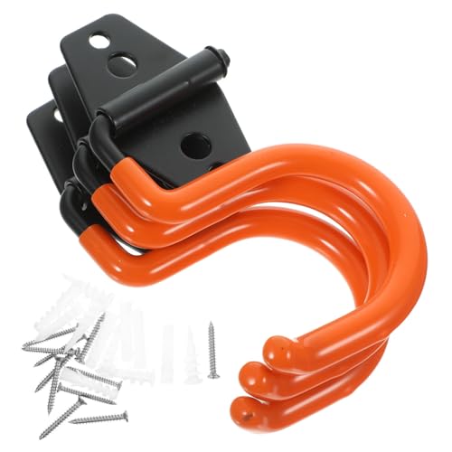 Toddmomy 3 Stück Metallhaken für Garage Wandmontage Schwerlast Werkstatt Organizer Beschichtung Korrosionsschutz zur Aufbewahrung von Gartengeräten Leitern Besen Mop Halter Toddmomy 3 Stück Metallhaken für Garage Wandmontage Schwerlast Werkstatt Organizer Beschichtung Korrosionsschutz zur Aufbewahrung von Gartengeräten Leitern Besen Mop Halter von Toddmomy