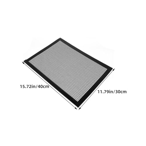 Toddmomy 3 Stück Teiliges BBQ Grill Mesh Mat Hitzebeständige Wiederverwendbare Grillmatten mit Antihaftbeschichtung für Gas- Elektrogrills Gleichmäßiges Garen Beim Toddmomy 3 Stück Teiliges BBQ Grill Mesh Mat Hitzebeständige Wiederverwendbare Grillmatten mit Antihaftbeschichtung für Gas- Elektrogrills Gleichmäßiges Garen Beim von Toddmomy