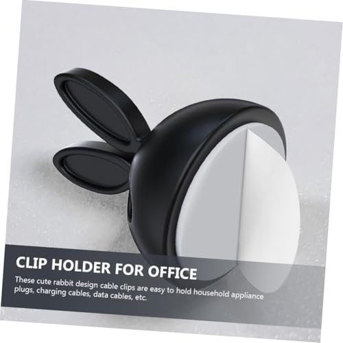 Toddmomy 30 Stück Kabelclips Cartoon Hase Kabelhalter Silikon Kabelmanagement Organizer Farben Schwarz Braun Grün für Schreibtisch Büro Kabelaufbewahrung Toddmomy 30 Stück Kabelclips Cartoon Hase Kabelhalter Silikon Kabelmanagement Organizer Farben Schwarz Braun Grün für Schreibtisch Büro Kabelaufbewahrung von Toddmomy