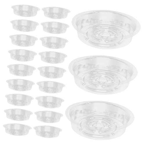 Toddmomy 30 Stück Pflanzenschalen Robustem Kunststoff Blumentopfuntersetzer für Drinnen Draußen zum Auffangen von Wasser und Schmutz Toddmomy 30 Stück Pflanzenschalen Robustem Kunststoff Blumentopfuntersetzer für Drinnen Draußen zum Auffangen von Wasser und Schmutz von Toddmomy