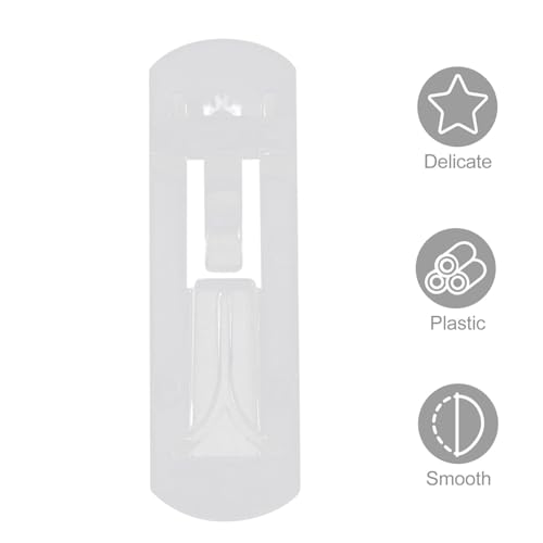 Toddmomy 30 Stück Teiliges Transparentes Kunststoff Regalbodenträger Stabile und Korrosionsbeständige Einlegebodenhalter für Schränke Kleiderschränke Bücherregale Platzsparend und Einfach von Toddmomy