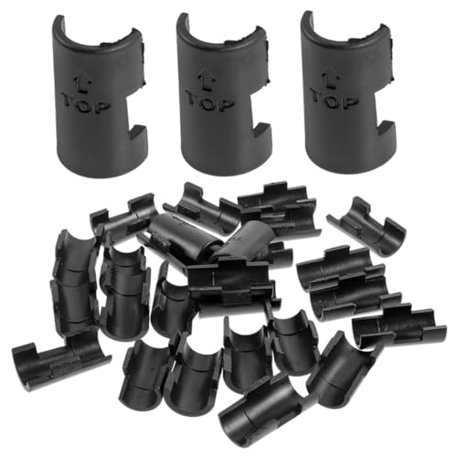 Toddmomy 32 Stück Teiliges Kunststoff Regal klemmclips für Drahtregale Stabile Einlegeboden klammern Einfache Montage Langlebige Regalschloss Fixierclips für Pfosten mit Rohrdurchmesser Toddmomy 32 Stück Teiliges Kunststoff Regal klemmclips für Drahtregale Stabile Einlegeboden klammern Einfache Montage Langlebige Regalschloss Fixierclips für Pfosten mit Rohrdurchmesser von Toddmomy
