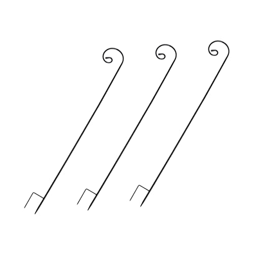 Toddmomy 3er Set Schäferhaken Für Den Garten 120cm Und Rostfrei Ideal Für Vogelfutterstationen Und Laternen Schwarze Farbe Perfekter Garten Zubehör Haken Toddmomy 3er Set Schäferhaken Für Den Garten 120cm Und Rostfrei Ideal Für Vogelfutterstationen Und Laternen Schwarze Farbe Perfekter Garten Zubehör Haken von Toddmomy