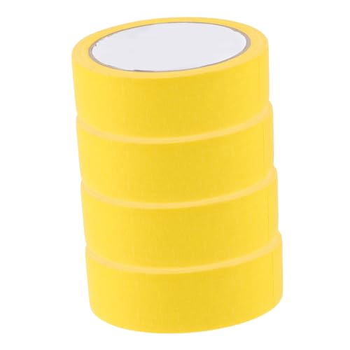 Toddmomy 4 Rollen Malerkreppband Abdeckklebeband für Malerarbeiten DIY Basteln und Renovierung Leicht Entfernbar Haftstark Vielseitig Einsetzbar für Verschiedene Oberflächen Toddmomy 4 Rollen Malerkreppband Abdeckklebeband für Malerarbeiten DIY Basteln und Renovierung Leicht Entfernbar Haftstark Vielseitig Einsetzbar für Verschiedene Oberflächen von Toddmomy