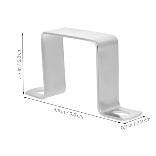 Toddmomy 4 Stück Edelstahl U förmige Rohrhalterung Quadratische Rohrschelle Stabile Befestigung für Rohrklemmen Vielseitig Einsetzbar in Bau und Technik Langlebiger Strut Channel Clip Toddmomy 4 Stück Edelstahl U förmige Rohrhalterung Quadratische Rohrschelle Stabile Befestigung für Rohrklemmen Vielseitig Einsetzbar in Bau und Technik Langlebiger Strut Channel Clip von Toddmomy