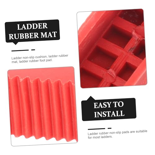 Toddmomy 4 Stück Gummifußkappen für Leitern Antirutsch Ersatz Füße Rutschfeste Leiterbeinschutz für Holz Stehleitern Einfache Montage Boden Sicherheitsschutz Toddmomy 4 Stück Gummifußkappen für Leitern Antirutsch Ersatz Füße Rutschfeste Leiterbeinschutz für Holz Stehleitern Einfache Montage Boden Sicherheitsschutz von Toddmomy