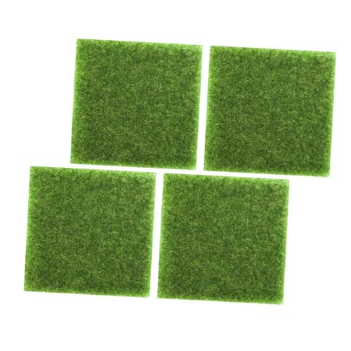 Toddmomy 4 Stück Künstliche Grasmatte Deko Rasenteppich für Außen für Hochzeiten Wohnräume und Kreative DIY Projekte Toddmomy 4 Stück Künstliche Grasmatte Deko Rasenteppich für Außen für Hochzeiten Wohnräume und Kreative DIY Projekte von Toddmomy