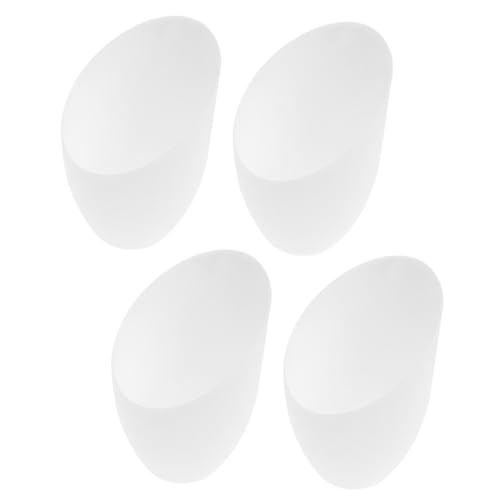 Toddmomy 4 Stück Lampenschirme Kunststoff Ersatz Lampenschirm Milchig Pferdehufe Design Deckenleuchte Wohnzimmer Stehlampe Abdeckung Lochmaß für Wohnraum Beleuchtung von Toddmomy