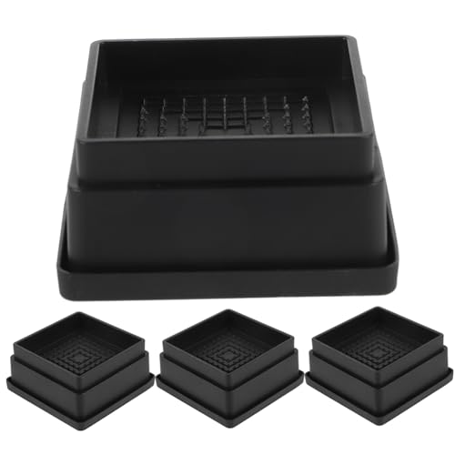 Toddmomy 4 Stück Möbel Riser aus Robustem Material rutschfeste Möbelerhöhung für Bett Sofa Couch und Schrank Hohe Füße für Bessere Reinigung und Zusätzlichen Stauraum unter Möbeln Toddmomy 4 Stück Möbel Riser aus Robustem Material rutschfeste Möbelerhöhung für Bett Sofa Couch und Schrank Hohe Füße für Bessere Reinigung und Zusätzlichen Stauraum unter Möbeln von Toddmomy