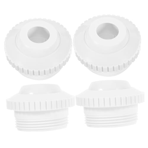 Toddmomy 4 Stück Pool Massage Düse Einstellbare Wasserstrahldüse für Pools Rotierender Spa Zubehör Langlebiges Kunststoffmaterial Optimal für Wasserzirkulation von Toddmomy