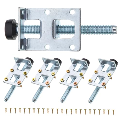 Toddmomy 4 Stück Schwerlast Möbel Nivellierfüße Verstellbar mit Schrauben und Muttern für Tischbeine Schränke Werkbänke Robust Höhenverstellbar für Unebenen Boden Geeignet Toddmomy 4 Stück Schwerlast Möbel Nivellierfüße Verstellbar mit Schrauben und Muttern für Tischbeine Schränke Werkbänke Robust Höhenverstellbar für Unebenen Boden Geeignet von Toddmomy