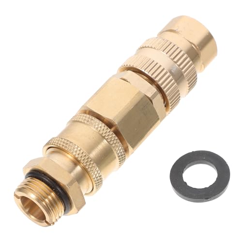 Toddmomy 4 Stück Teiliges Hochdruckreiniger Schnellanschluss Druckreiniger Adapter für Schlauchverlängerung Robuste Verbindungsteile für Effizientes Reinigen Kompatibel mit Verschiedenen Toddmomy 4 Stück Teiliges Hochdruckreiniger Schnellanschluss Druckreiniger Adapter für Schlauchverlängerung Robuste Verbindungsteile für Effizientes Reinigen Kompatibel mit Verschiedenen von Toddmomy