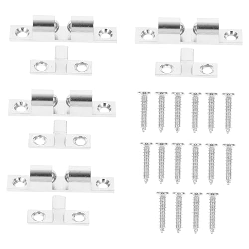 Toddmomy 4 Stück Teiliges Kupfer Tür kugelschnäpper Langlebige Tür Möbelschnäpper für Schränke Kleiderschränke Robuste Spannriegel mit Stabilem Metallgriff von Toddmomy