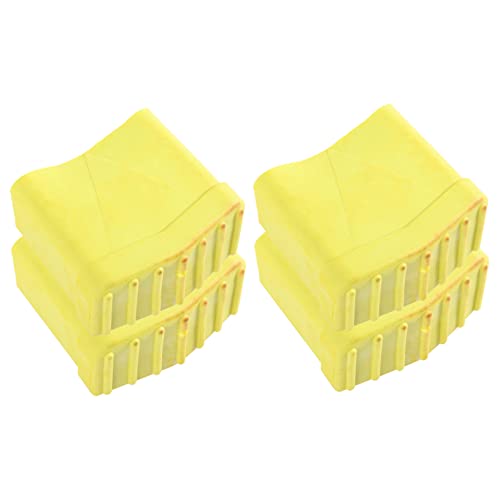 Toddmomy 4 Stück Teiliges Leiterfüße Gummipads Rutschfeste Verschleißfeste Schutzkappen für Alu Stehleitern Schützende Trittpads für Haushalts Montageleitern Geräuschdämpfend und Toddmomy 4 Stück Teiliges Leiterfüße Gummipads Rutschfeste Verschleißfeste Schutzkappen für Alu Stehleitern Schützende Trittpads für Haushalts Montageleitern Geräuschdämpfend und von Toddmomy