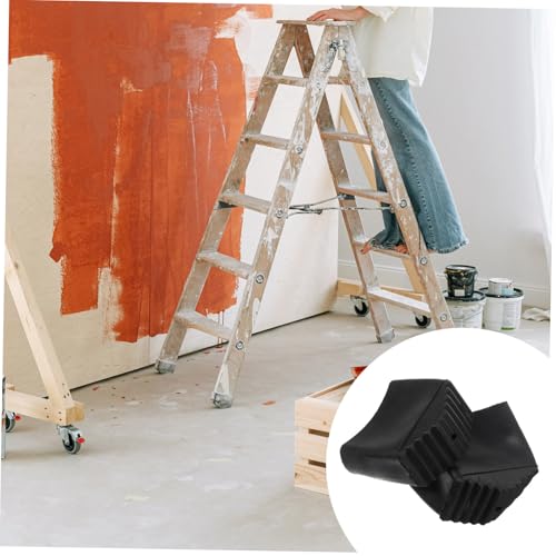 Toddmomy 4 Stück Teiliges Leiterfußschutz Verschleißfestem Gummi Rutschfeste Leiterfüße mit Dämpfung und Bodenschutz Einfach zu Montierende Haushaltsleiter Fußpolster für Sichere Nutzung Toddmomy 4 Stück Teiliges Leiterfußschutz Verschleißfestem Gummi Rutschfeste Leiterfüße mit Dämpfung und Bodenschutz Einfach zu Montierende Haushaltsleiter Fußpolster für Sichere Nutzung von Toddmomy