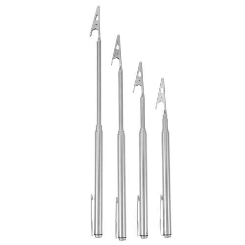 Toddmomy 4 Stück Teiliges Verstellbare Teleskop krokodilklemmen aus Edelstahl Alligator clips mit Sicherem Halt für Multimeter Flexible für Vielseitige Anwendungen Toddmomy 4 Stück Teiliges Verstellbare Teleskop krokodilklemmen aus Edelstahl Alligator clips mit Sicherem Halt für Multimeter Flexible für Vielseitige Anwendungen von Toddmomy