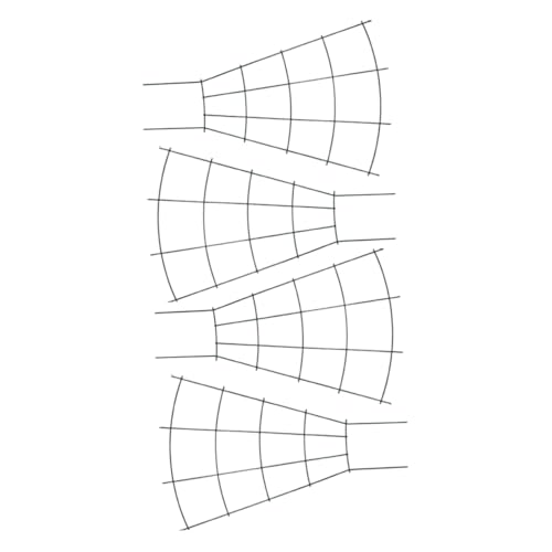 Toddmomy 4stücke Gartenspalier Für Kletterpflanzen Und Blumen Metall-pflanzenstützrahmen Garten-kletterstützpfahlgestell Für Zimmerpflanzen Ranken Toddmomy 4stücke Gartenspalier Für Kletterpflanzen Und Blumen Metall-pflanzenstützrahmen Garten-kletterstützpfahlgestell Für Zimmerpflanzen Ranken von Toddmomy