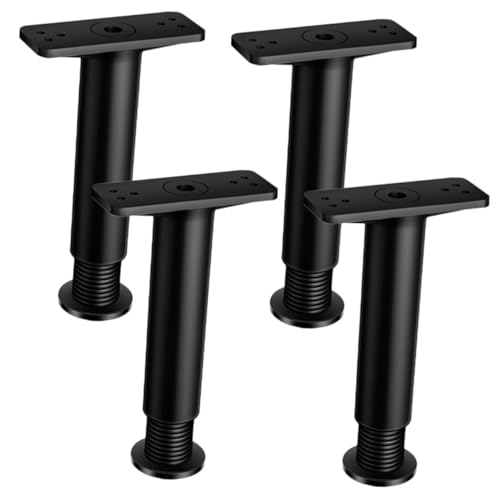 Toddmomy 4 Stück Verstellbare Bettfüße Höhenverstellbare Stützbeine für Bettrahmen Mittelstütze Belastbar für King Boxspringbett Möbelstützen Toddmomy 4 Stück Verstellbare Bettfüße Höhenverstellbare Stützbeine für Bettrahmen Mittelstütze Belastbar für King Boxspringbett Möbelstützen von Toddmomy