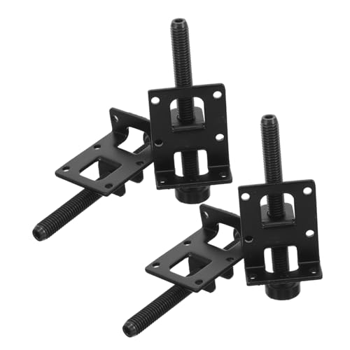 Toddmomy 4 Stück Verstellbare Möbelfüße Schraubfüße Schwerlast Nivellierfüße für Schrank Werkbank Antirutsch Tischbeinverlängerung für Unebene Böden Toddmomy 4 Stück Verstellbare Möbelfüße Schraubfüße Schwerlast Nivellierfüße für Schrank Werkbank Antirutsch Tischbeinverlängerung für Unebene Böden von Toddmomy