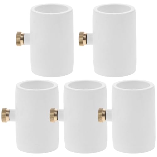 Toddmomy 5 Stück PVC Sprühdüse mit Messingnebelkopf PVC Sprühverbindungsstück für Außenbereich Installieren Langlebig für Kühlung und Bewässerung Toddmomy 5 Stück PVC Sprühdüse mit Messingnebelkopf PVC Sprühverbindungsstück für Außenbereich Installieren Langlebig für Kühlung und Bewässerung von Toddmomy