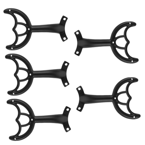 Toddmomy 5 Stück Teiliges Deckenventilator Ersatzflügelhalter Metallarm Schwarz Geräusch Vibrationsreduzierung Kompatibel für Vielseitige Ventilatormodelle Einfache Montage Toddmomy 5 Stück Teiliges Deckenventilator Ersatzflügelhalter Metallarm Schwarz Geräusch Vibrationsreduzierung Kompatibel für Vielseitige Ventilatormodelle Einfache Montage von Toddmomy