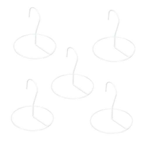 Toddmomy 5 Stück Teiliges Eisen Kunst Luftpflanzenhalter mit Abgerundeten Ecken und Glatten Kanten Langlebig und Praktisch für Tillandsia Dekoration und Kreative Hängekunst von Toddmomy