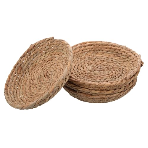 Toddmomy 5stücke Hühnerschlafnest Aus Strohgeflecht Nest Für Kleintiere Hühnerlegenest Schlafhaus Für Haustiere Strohgeflechtnest Geeignet Für Hühnerstall Und Kleintierhütte von Toddmomy