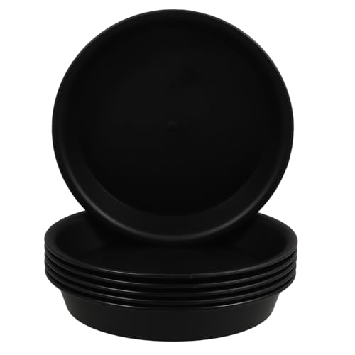 Toddmomy 6 Stück Blumentopf Untersetzer Kunststoff Robuste Tropfschalen für Pflanzen für und Außenbereich Ästhetisch und Funktional Langlebig und Vielseitig Einsetzbar von Toddmomy