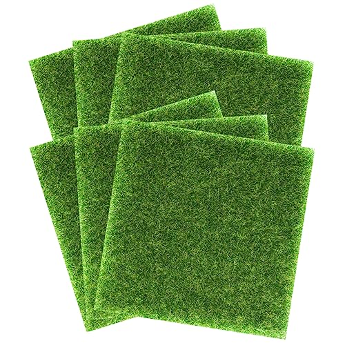 Toddmomy 6 Stück Künstliche Grasmatte Widerstandsfähige Kompakte Dekoration für und Außengestaltung für Miniaturgärten und DIY Projekte Toddmomy 6 Stück Künstliche Grasmatte Widerstandsfähige Kompakte Dekoration für und Außengestaltung für Miniaturgärten und DIY Projekte von Toddmomy