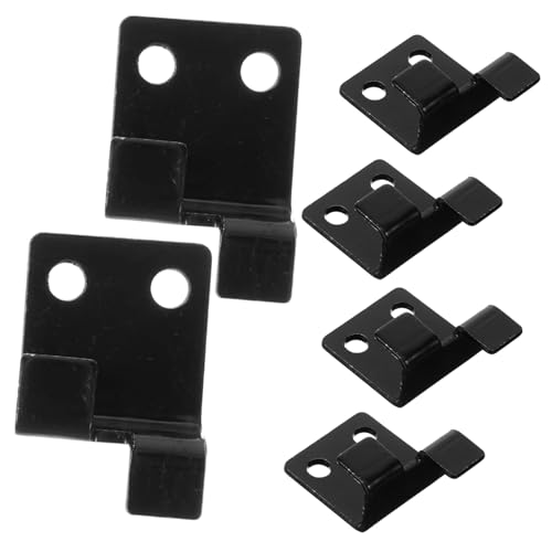 Toddmomy 6 Stück Teiliges Edelstahl Wandhalterung Schwerlast Wandhaken für Fliesenaufhängung und Spiegelmontage Links rechts Zuverlässige Kachelhalterung für Fliesen Wanddisplay von Toddmomy