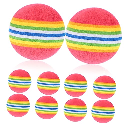 Toddmomy 8 Stück Teiliges Elastische Hundebälle aus Eva Lustiges für Welpen Interaktiver Kauspielzeugball für Drinnen und Draußen Fördert Beschäftigung und Spielspaß Toddmomy 8 Stück Teiliges Elastische Hundebälle aus Eva Lustiges für Welpen Interaktiver Kauspielzeugball für Drinnen und Draußen Fördert Beschäftigung und Spielspaß von Toddmomy