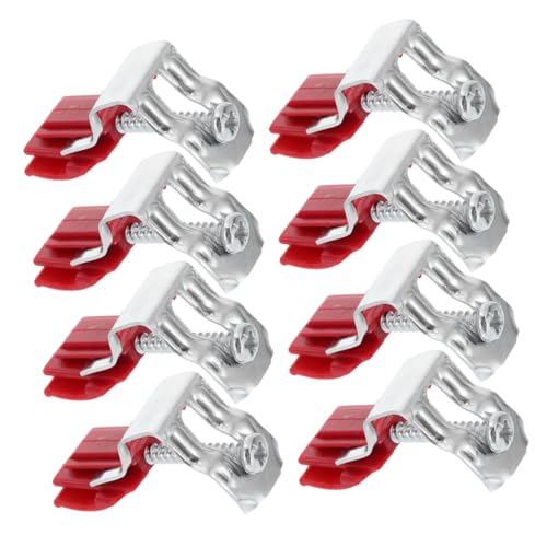 Toddmomy 8 Stück Teiliges Küchenspülen Befestigungsklammern ohne Bohren Verstellbare Montageclips für Unterbauspülen Stabile Spülenhalterung für Küche Waschraum und Dusche von Toddmomy