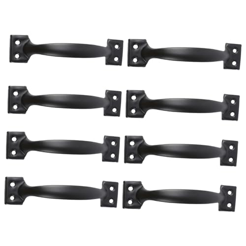 Toddmomy 8 Stück Teiliges Schwarzer Möbelgriff Bogenförmiger Schubladengriff mit Glatter Oberfläche für Schrank Tür Kommode Einfaches Vintage Design Sicher und Komfortabel für Zuhause Toddmomy 8 Stück Teiliges Schwarzer Möbelgriff Bogenförmiger Schubladengriff mit Glatter Oberfläche für Schrank Tür Kommode Einfaches Vintage Design Sicher und Komfortabel für Zuhause von Toddmomy