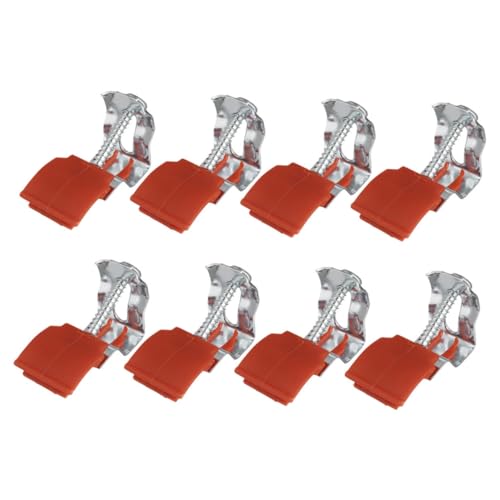 Toddmomy 8 Stück Teiliges Spülenhalterung Bohren Verstellbare Schraubklemmen für Küchenwaschbecken Stabile Befestigungsklammern zur Sicheren Unterbau spülbeckenmontage Einfach zu Justieren von Toddmomy