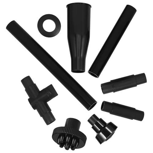 Toddmomy 9 Stück Teiliges Sprühkopf Set für Teichpumpen Mushroom Fountain Spray Heads für Aquarien und Gartenbrunnen zur Verbesserung Sauerstoffversorgung und Dekoration von Toddmomy