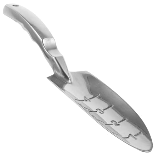 Toddmomy Aluminium Gartenkelle Handliches Gartenschaufel Set Aluminiumlegierung Langlebig für Gartenarbeit Pflanzen und Outdoor Aktivitäten Praktische Handhabung für Enge Räume von Toddmomy