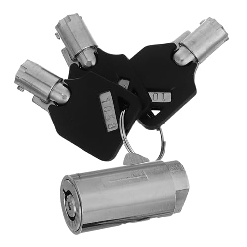 Toddmomy Aluminiumlegierung Tubular-vendingschloss mit Latch-system Robustes Zylinderschloss für Automaten Kompatibel mit Verkaufsautomaten und Vitrinen Langlebiger Verriegelungsmechanismus Toddmomy Aluminiumlegierung Tubular-vendingschloss mit Latch-system Robustes Zylinderschloss für Automaten Kompatibel mit Verkaufsautomaten und Vitrinen Langlebiger Verriegelungsmechanismus von Toddmomy