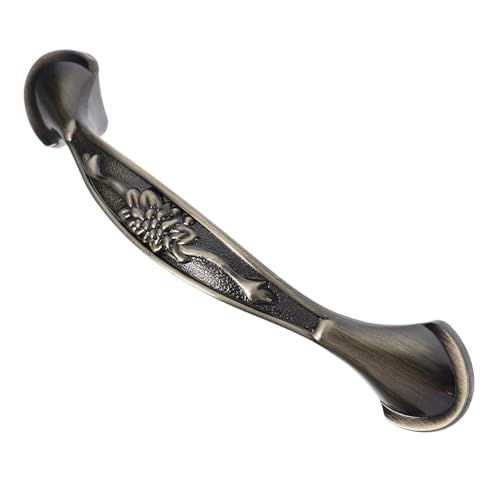 Toddmomy Antike aus Zinklegierung Runde Vintage Türgriffe für Kommoden Kleiderschränke Einfache Montage Poliert Vielseitig für Möbel von Toddmomy