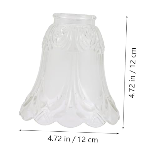 Toddmomy Blumenförmiger Glasschirm Mattierter Lampenschirm Deckenleuchte Ersatz Glasabdeckung für Pendelleuchte Wohnzimmer Schlafzimmer Hotel Beleuchtung Zubehör Toddmomy Blumenförmiger Glasschirm Mattierter Lampenschirm Deckenleuchte Ersatz Glasabdeckung für Pendelleuchte Wohnzimmer Schlafzimmer Hotel Beleuchtung Zubehör von Toddmomy