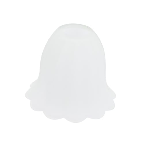 Toddmomy Blumenförmiger Lampenschirm aus Mattglas Stabile Glasabdeckung für Deckenleuchte und Wandlampe Dekorativer Lampenschirm für Wohnzimmer Schlafzimmer Esszimmer und Bar Weiß Toddmomy Blumenförmiger Lampenschirm aus Mattglas Stabile Glasabdeckung für Deckenleuchte und Wandlampe Dekorativer Lampenschirm für Wohnzimmer Schlafzimmer Esszimmer und Bar Weiß von Toddmomy