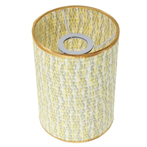 Toddmomy Bunter Gewebter Lampenschirm Trommelform aus Stoff und Eisen Langlebig Weichlichtfilternd für Tisch Stehlampen Schlafzimmer Wohnzimmer Dekoration Einfach zu Montieren Toddmomy Bunter Gewebter Lampenschirm Trommelform aus Stoff und Eisen Langlebig Weichlichtfilternd für Tisch Stehlampen Schlafzimmer Wohnzimmer Dekoration Einfach zu Montieren von Toddmomy