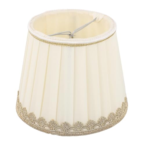 Toddmomy Chiffon Lampenschirm Kreativer Lampenschirm Ersatz Lampenschirmstoff Lichtabdeckung für Tischlampe Stehlampe Wohnzimmer Schlafzimmer Dekoration von Toddmomy