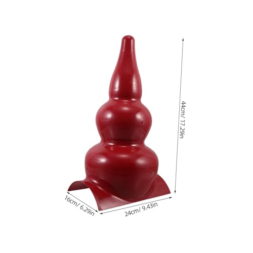 Toddmomy Chinesisches Architekturhandwerk Kürbisdachverzierung Antike Dachdekoration Traditionelle Chinesische Kunstgegenstände Kürbisdachdetails Kürbisdachabschluss Kürbisdachgarnitur Für von Toddmomy