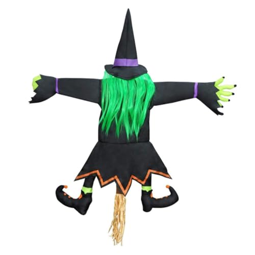 Toddmomy Crashing Halloween Hexenfigur Langlebigem Material Wetterfestes Außendekor für Garten und Baum Lustige Grusel Deko für Party und Halloween Dekoration Zufällige Zufällige Farbe Toddmomy Crashing Halloween Hexenfigur Langlebigem Material Wetterfestes Außendekor für Garten und Baum Lustige Grusel Deko für Party und Halloween Dekoration Zufällige Zufällige Farbe von Toddmomy