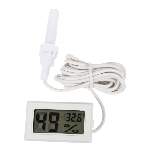 Toddmomy Digitales Raumthermometer und Hygrometer mit Klarem Lcd display Magnetbefestigung für Innenräume Wie Wohnzimmer Büro Lager Präzise Temperatur Luftfeuchtigkeitsanzeige Handlich und von Toddmomy