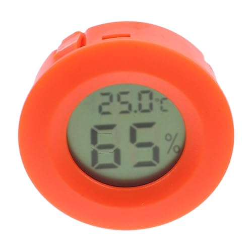 Toddmomy Digitales Rundes Hygrometer Innen Temperatur Luftfeuchtigkeitsmesser Wandmontage Leicht und Langlebig für Zuhause Büro und Lager Rotes Display Toddmomy Digitales Rundes Hygrometer Innen Temperatur Luftfeuchtigkeitsmesser Wandmontage Leicht und Langlebig für Zuhause Büro und Lager Rotes Display von Toddmomy