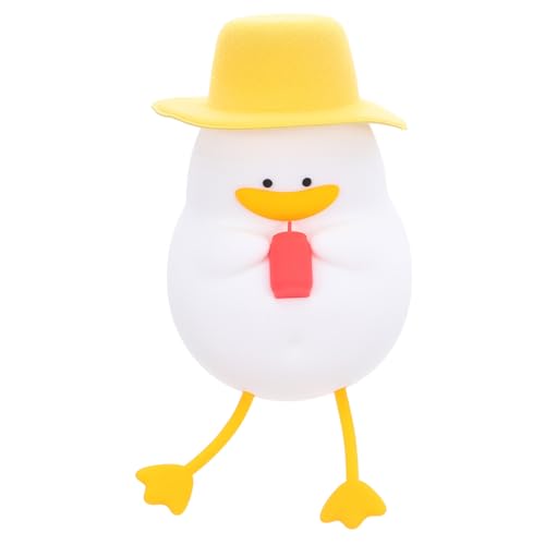 Toddmomy Duck Night Light Kleines Silikon Entchen LED Nachtlicht Tragbare Kinderzimmer Schlaflicht Weiches Warmes Licht Für Junge Mädchen Stillen Und Schlafzimmer von Toddmomy