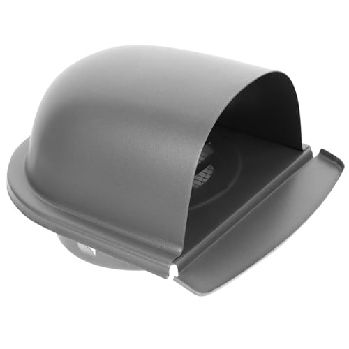 Toddmomy Edelstahl Abluftgitter mit Windschutzfunktion Wasserdichte Lüftungsabdeckung Einfache Montage Insektenschutz für Badezimmer Küche Waschraum und Außenwandlüftung von Toddmomy